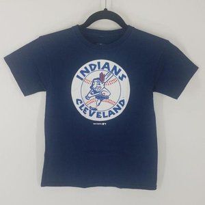 Cleveland Indians boys tshirt size Medium 10/12